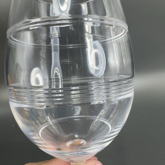 Waterford Clear Crystal Glass Single Goblet Barware Cup Marquis By Waterford VTG - Picture 5 of 9